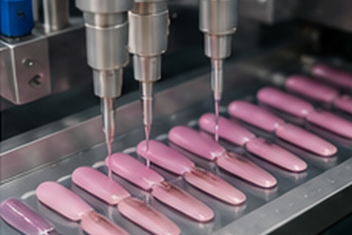Press-on nail production line