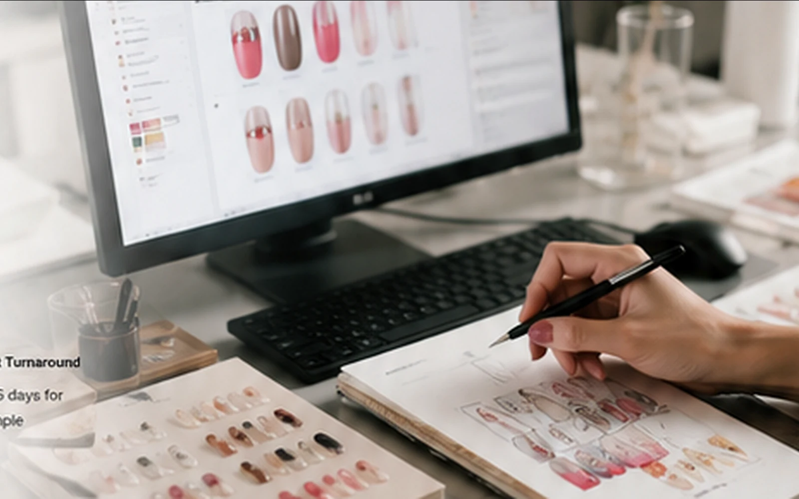 Press-on nail material, decoration and manufacturing process review