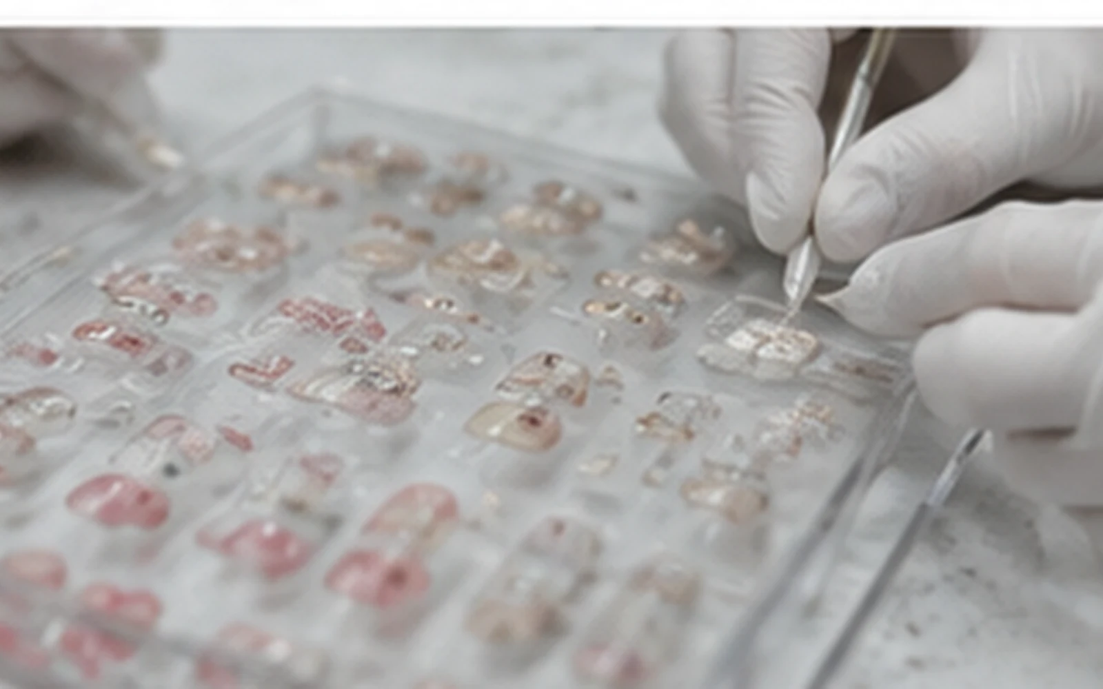 Handmade press-on nail sample development and approval process